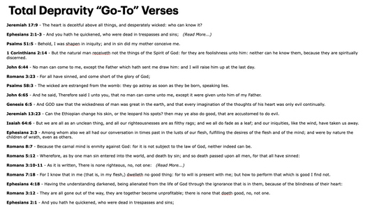 Calvinist No Longer Part 1 Presentation