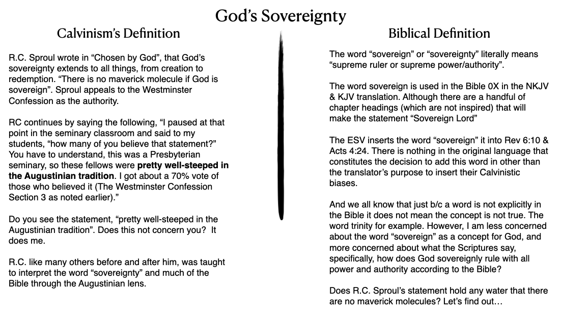 Calvinist No Longer Part 3 Presentation