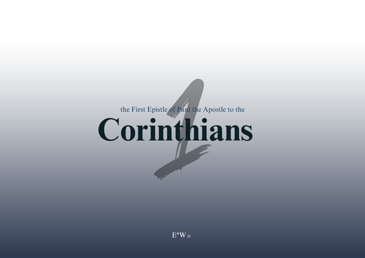 Exegetical Observations Workbook | 1 Corinthians (KJV)