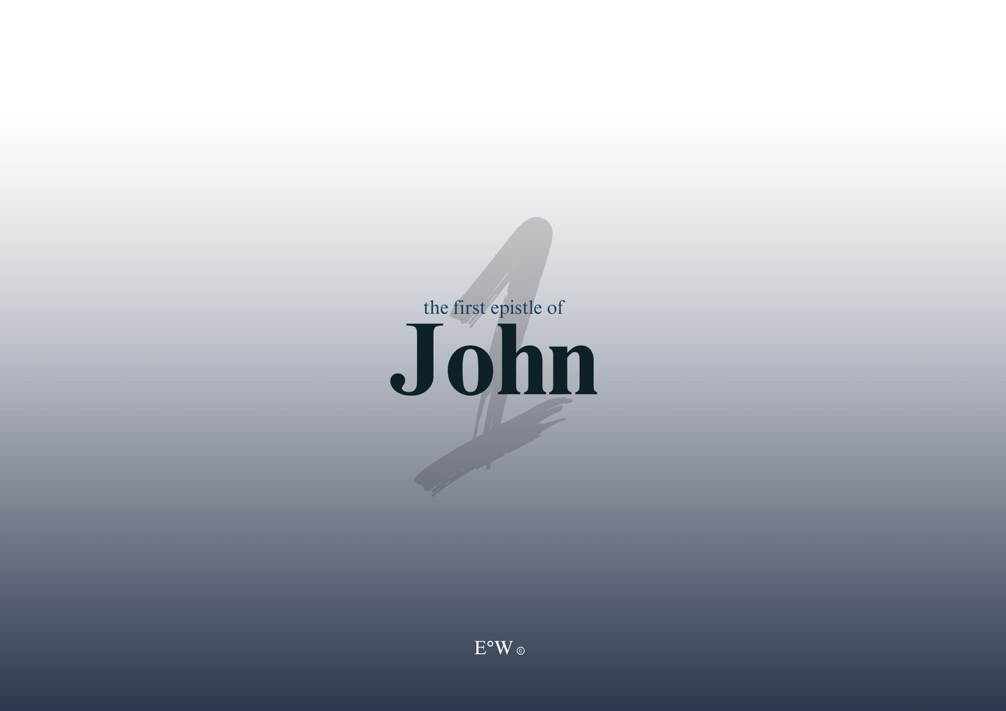 Exegetical Observations Workbook | 1 John (KJV)