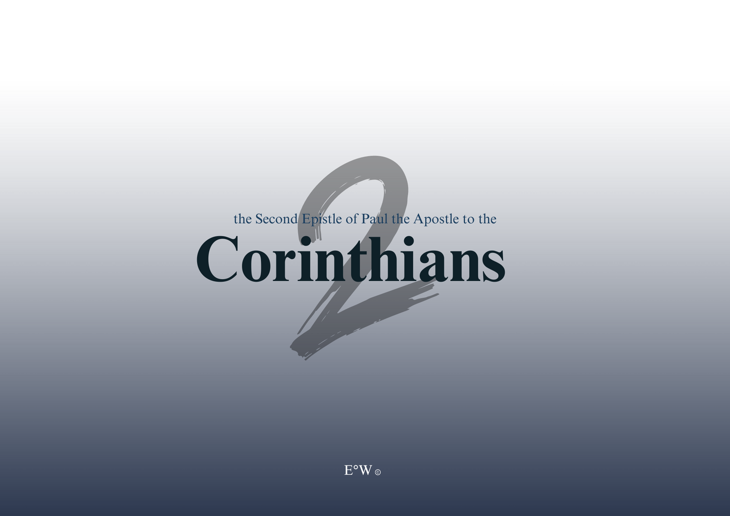 Exegetical Observations Workbook | 2 Corinthians (KJV)