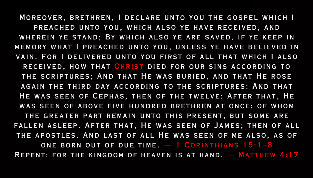 Gospel Tract (Printable)