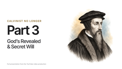 Calvinist No Longer Part 3 Presentation cover