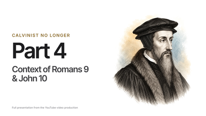 Calvinist No Longer Part 4 Presentation cover