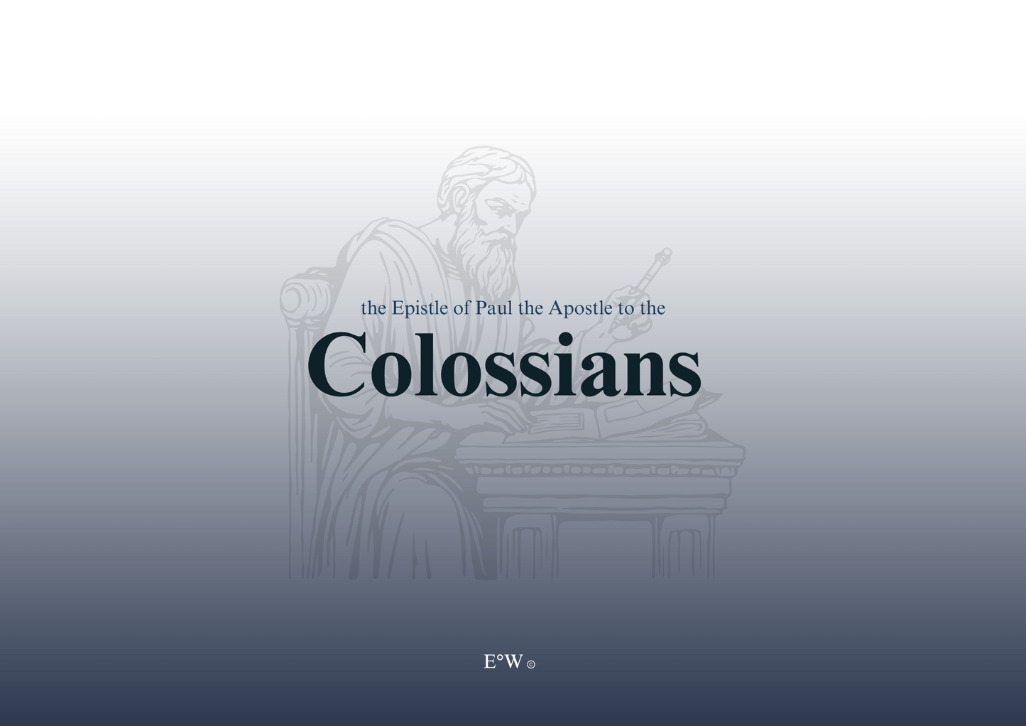 Exegetical Observations Workbook | Colossians (KJV)