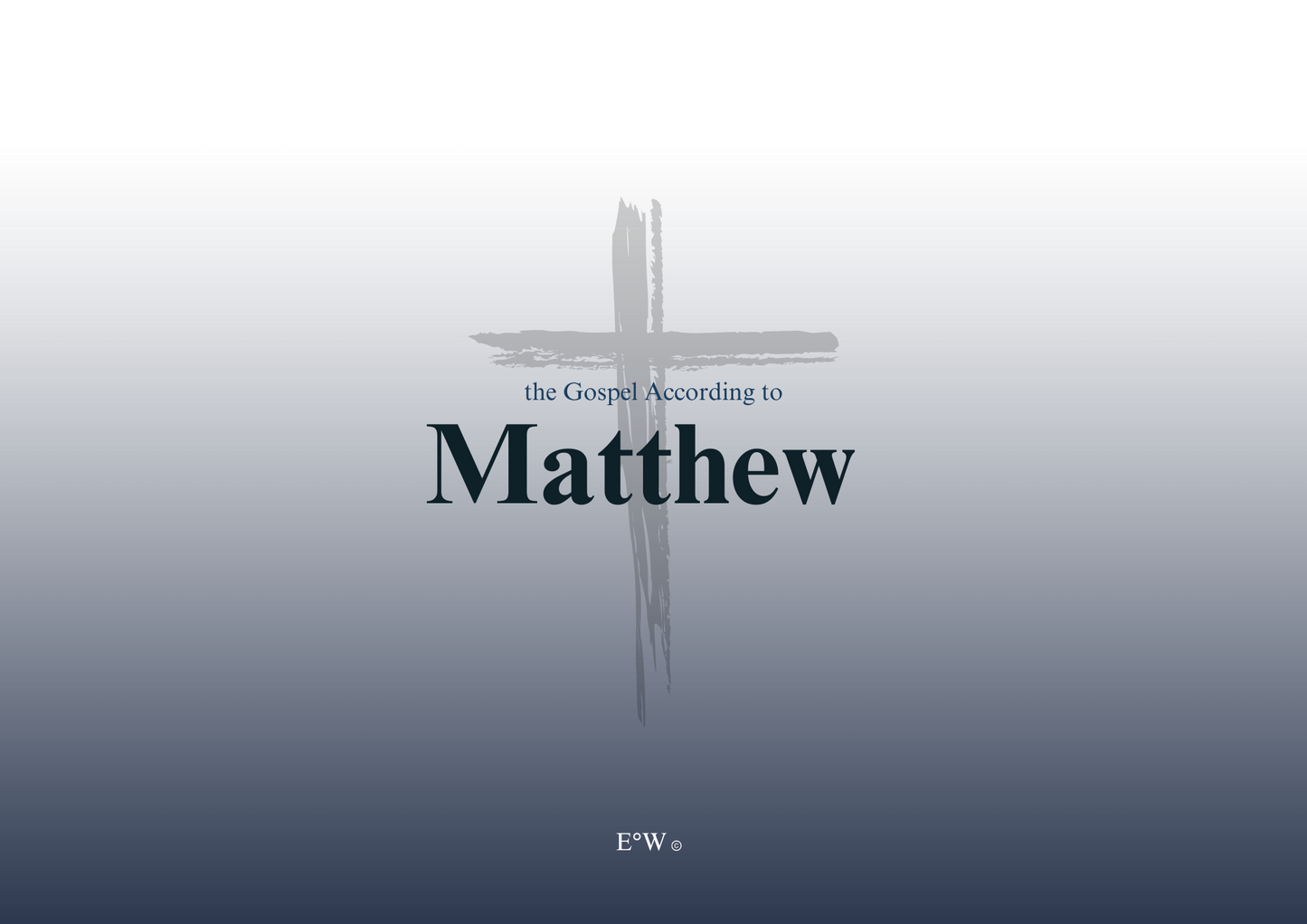 Exegetical Observations Workbook | Matthew (KJV)