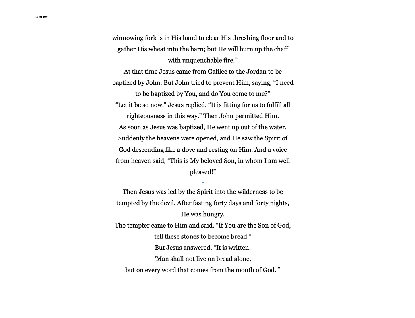 Exegetical Observations Workbook | BSB - Matthew