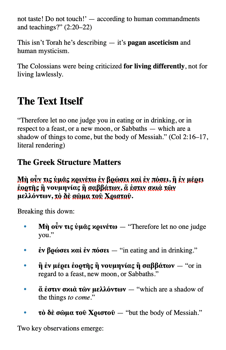 At the King's Table | Why the Dietary Laws Still Apply & Matter to the Messiah