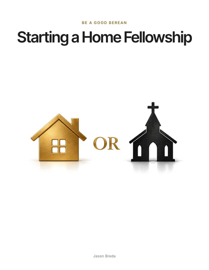 Starting a Home Fellowship cover: a gold house or a black church